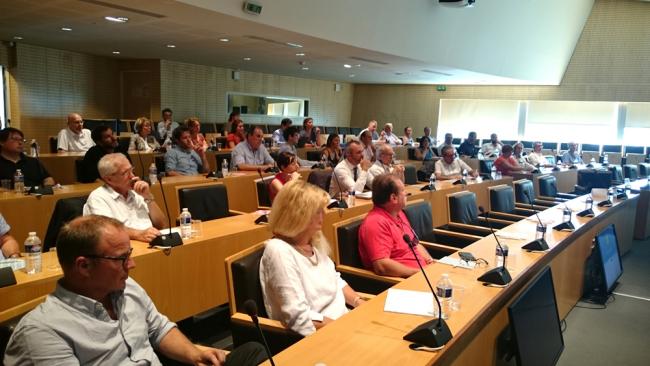 Reunion sensibilisation grande plaisance à la CCI Seine Estuaire