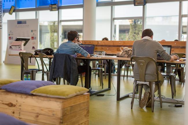 Le container, cantine numérqiue du Havre 