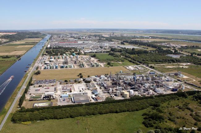 Industrial Port Area of Le Havre 